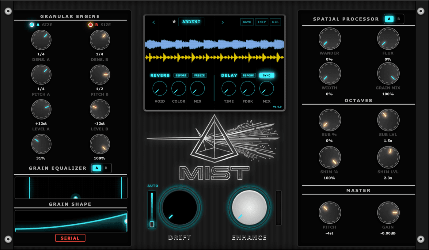 Mist VST Interface